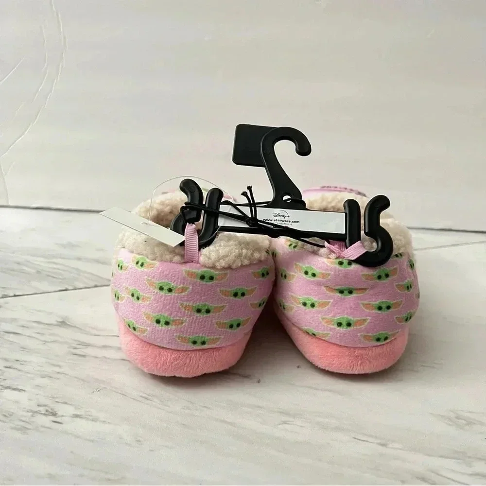 Star Wars Grogu Toddler Girls Slipper Size 7/8 Precious Cargo Sherpa Plush Soft